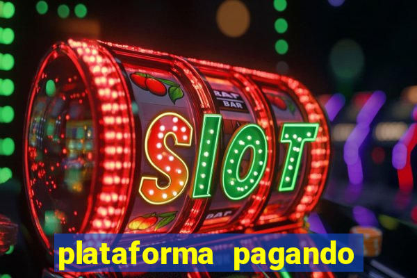 plataforma pagando fortune tiger